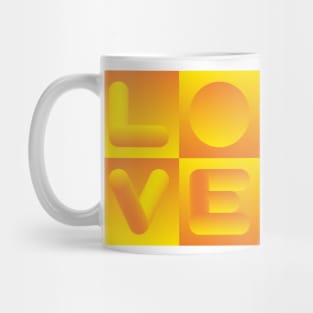 Sunkissed summer LOVE bubbles Mug